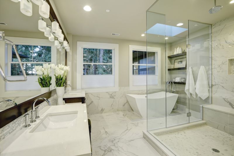 Luxury Bathroom with Custom Features